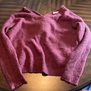 Purple/Red Sweater